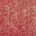 Precious Metals Burgundy Swirls Wrapping Tissue (20"x30")